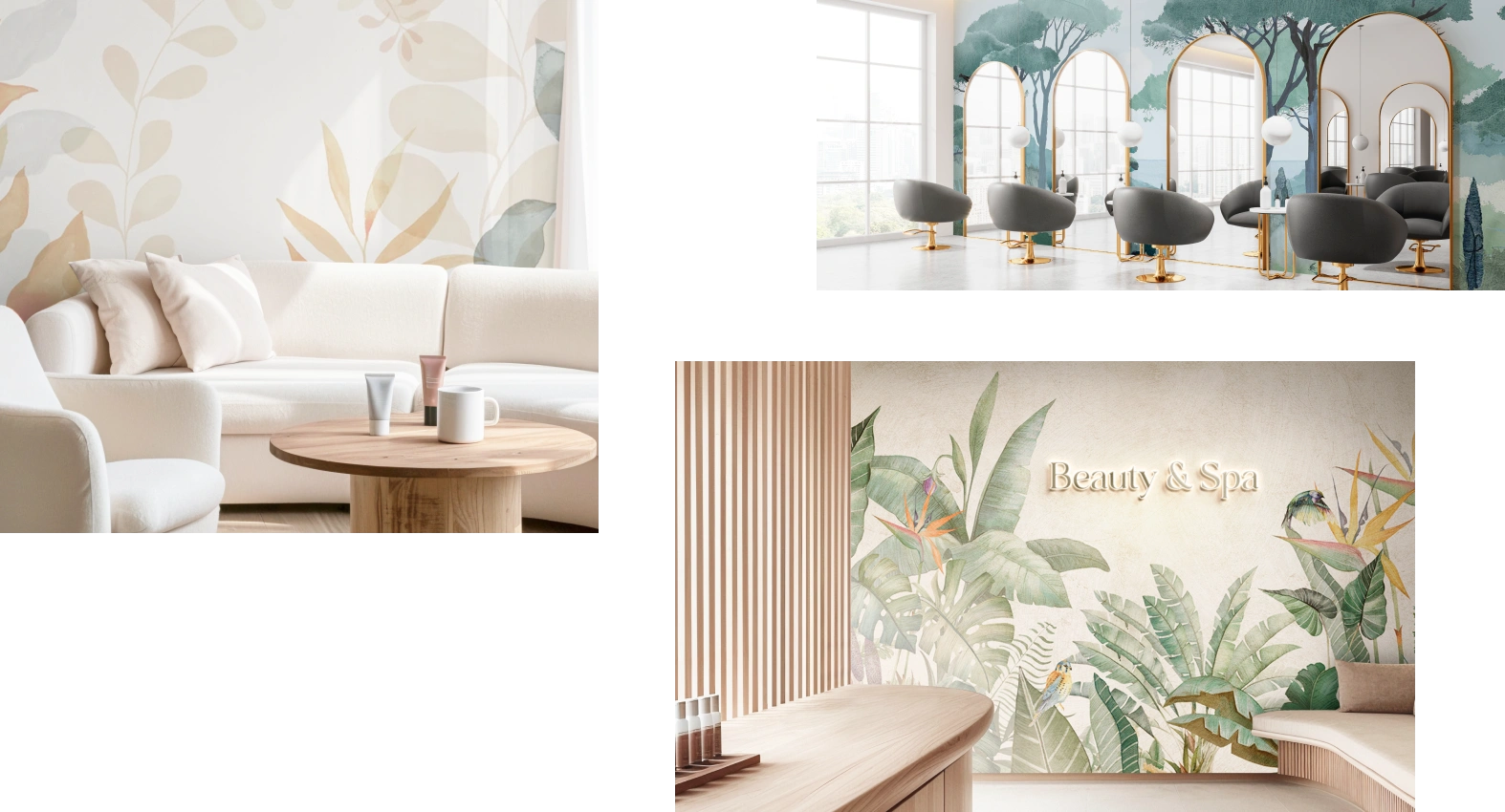 Various type of Wallpaper match for Beauty Room Space